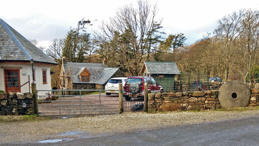 Approach to The Old Mill Torloisk Photo of Approach to The Old Mill Torloisk
